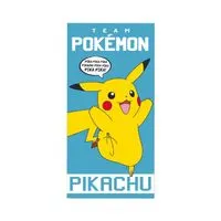 Pokémon Kinderhandtuch Baumwoll-Strandtuch Farbenfrohes Poolhandtuch, 70cm x 140cm