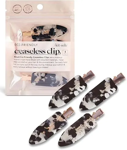 Kitsch Creaseless Hair Clips for Women - No Crease, No Ben…