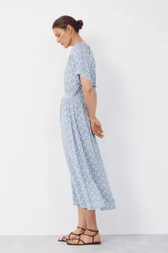 Vestido manga corta