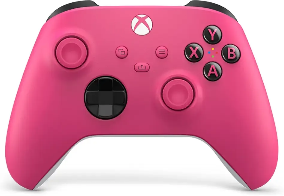 Xbox Wireless Gaming Controller (2025) – Deep Pink – Play on, Windows, Android, iOS, FireTV Sticks, Smart TVs, VR Headsets