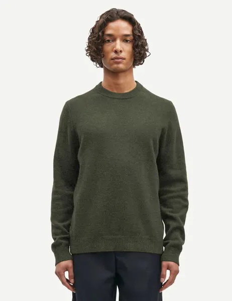 Isak Knit Sweater 15010 Forest Night