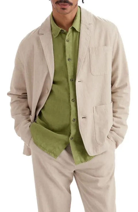 Messack Cotton & Linen Sport Coat