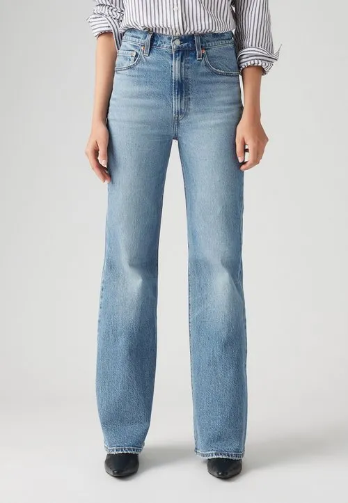 RIBCAGE BELLS - Flared jeans - next saturday no crease