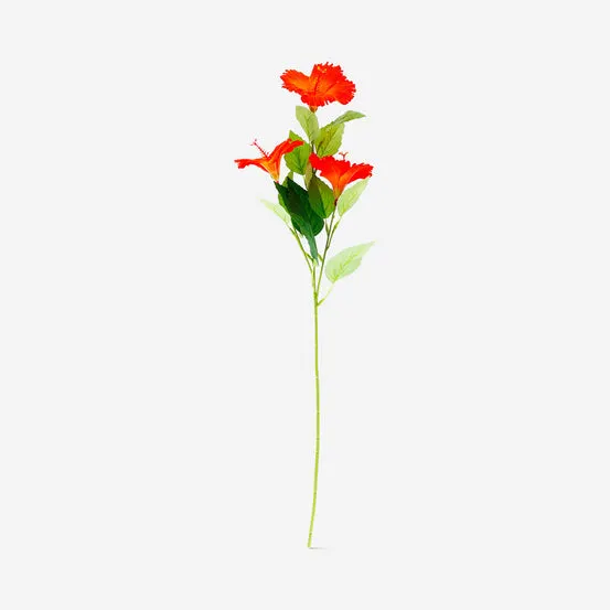 Dekorativ blomst - Hibiskus - 66 cm