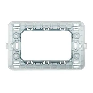 Supporto 3 moduli Matix BTICINO grigio