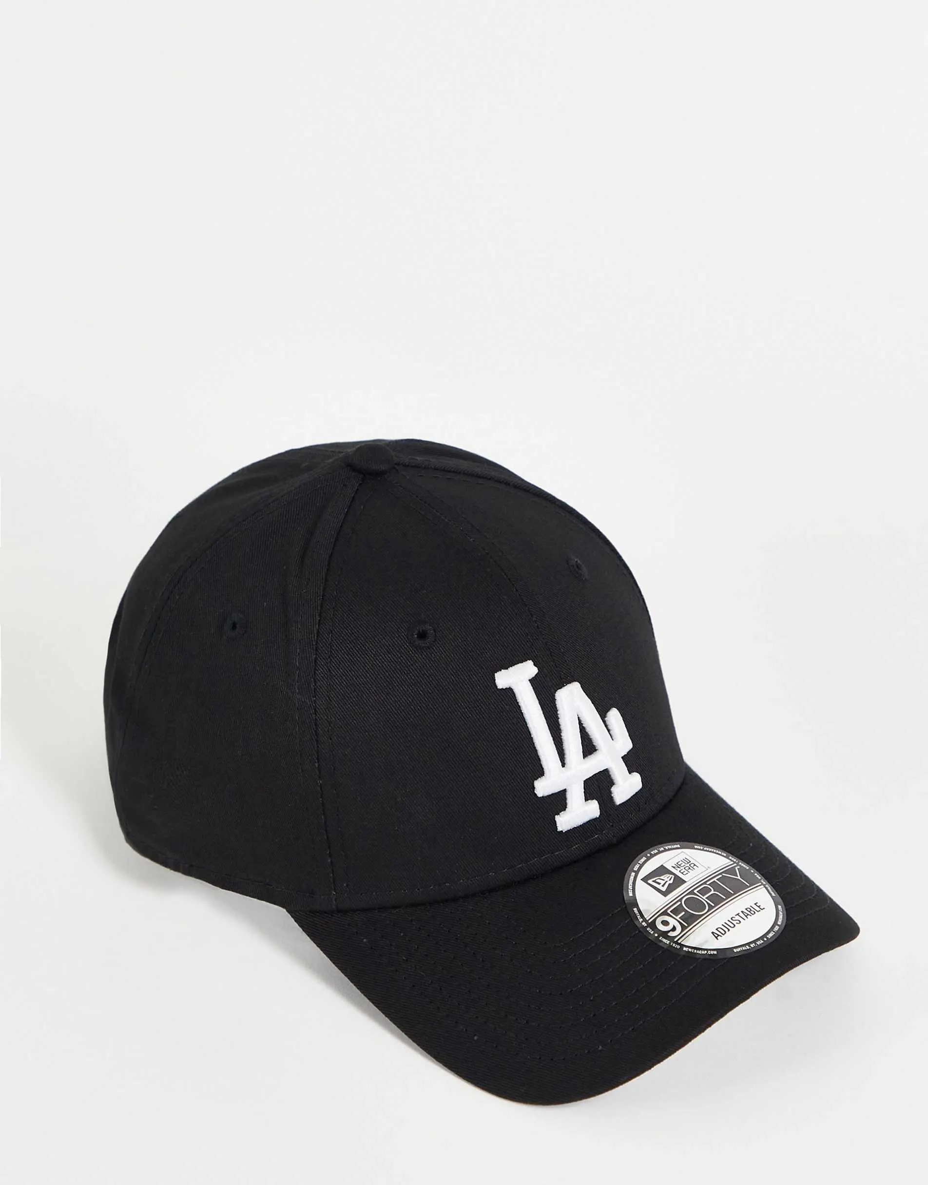 New Era LA Dodgers 9forty cap in black