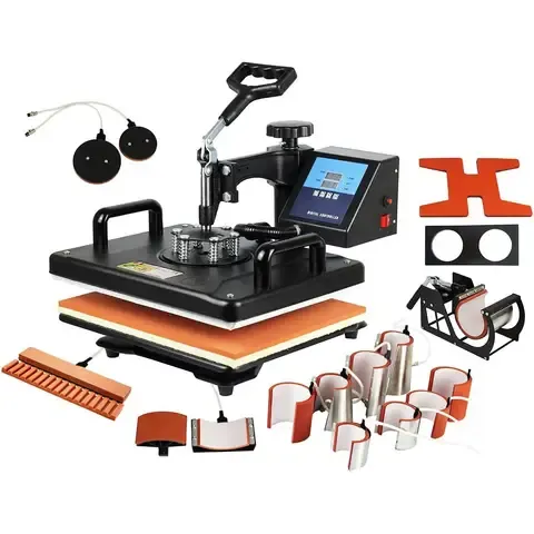 Máquina De Prensado Térmico Cnc 15 En 1 Mejorada