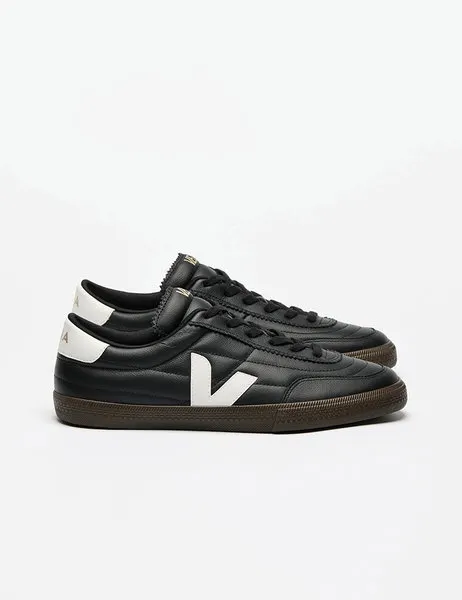 M. Panenka Leather Sneaker Black White