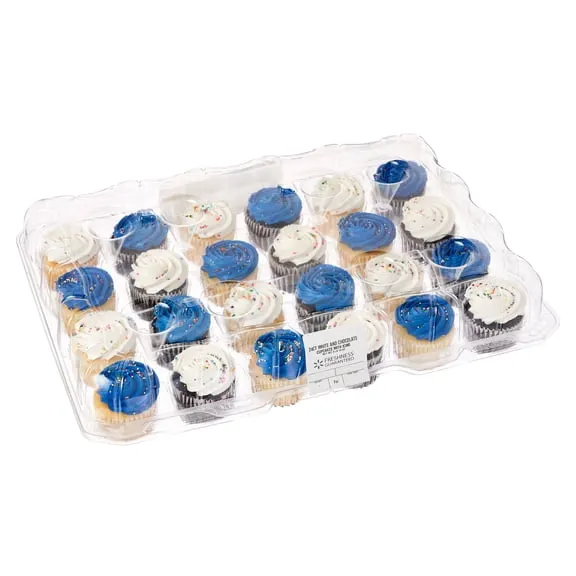 Rollback Freshness Guaranteed White and Chocolate Cupcakes, 45 oz, 24 Count, Colors Will Vary $11.94 Was $13.97 19.6 ¢/oz