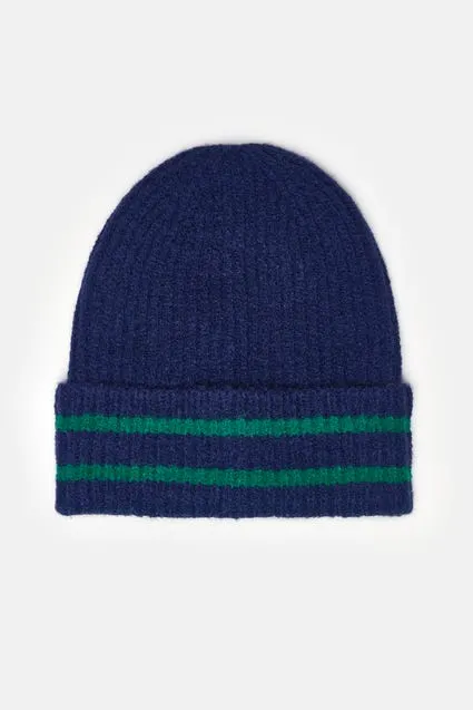 Kids muts met strepenboord