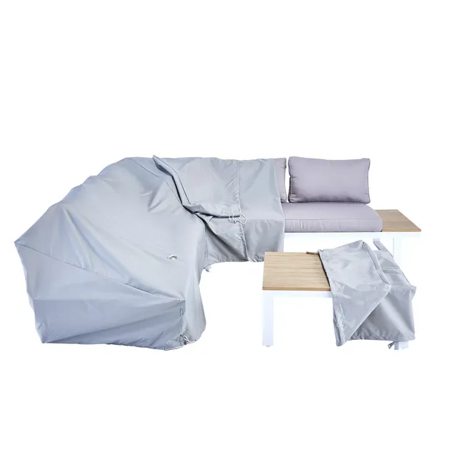 Copertura protettiva per salotto da giardino in poliestere NATERIAL L 252 x P 252 x H 75 cm