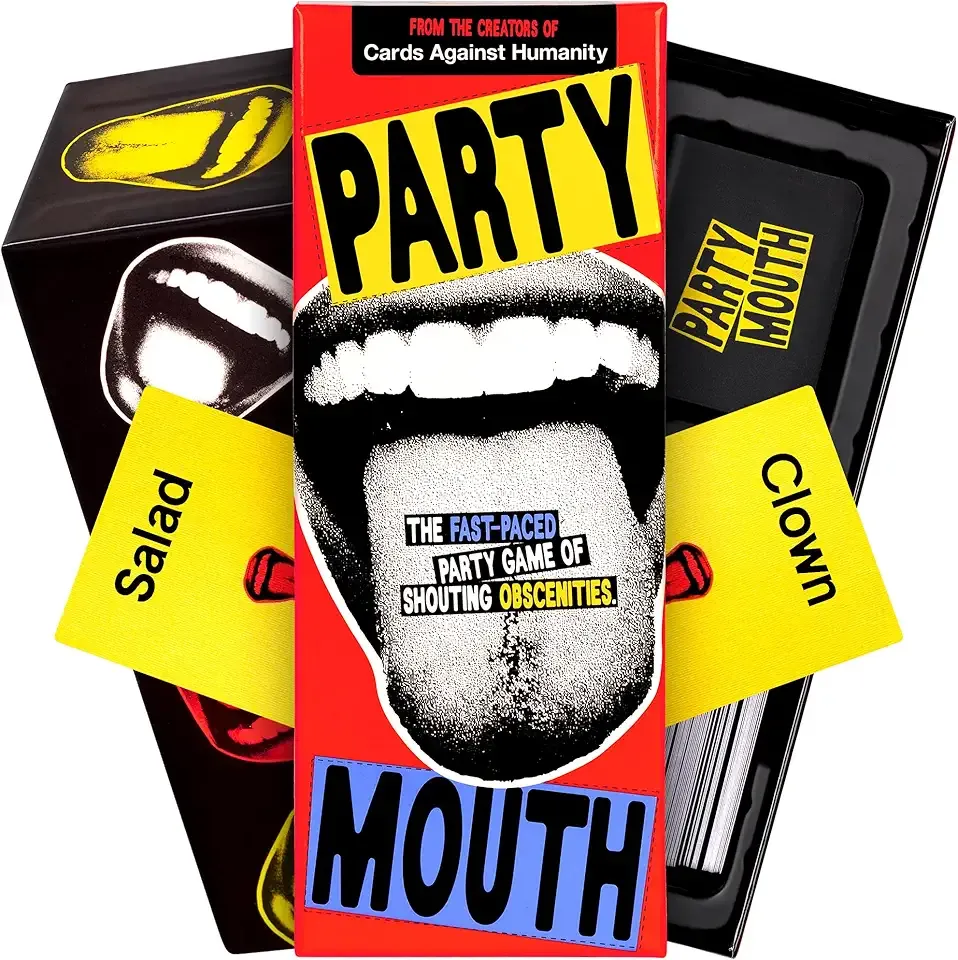 Party Mouth by Cards Against Humanity • A Fast and Filthy Adult Party Game • Mind Meld with Friends and Shout Absurd Phrases
