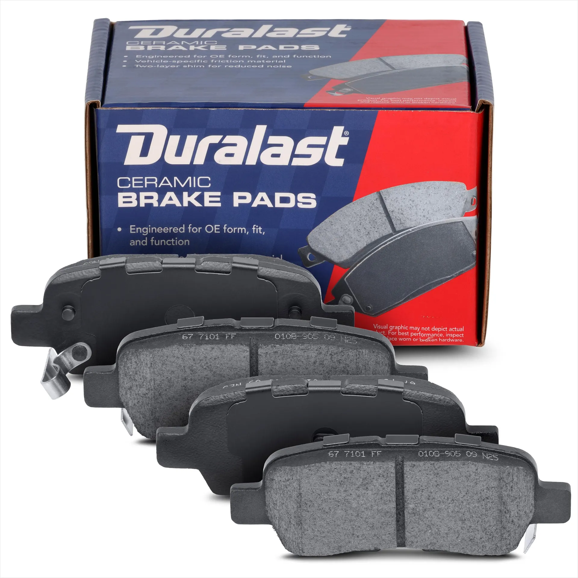 Duralast Ceramic Brake Pads MKD905