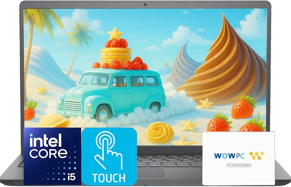 Inspiron 15.6" FHD Touchscreen Laptop Computer | Intel Core i5-1334U CPU | 32GB RAM | 1.5TB Storage (1TB PCIe SSD + 512GB External) | Long Battery Life | Windows 11 Pro with Microsoft Office