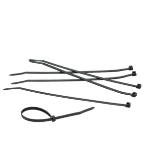 Set di fascette a collare grigio / argento 50 pezzi