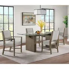 Elements Conner Dining Set with 4 Arm Chairs