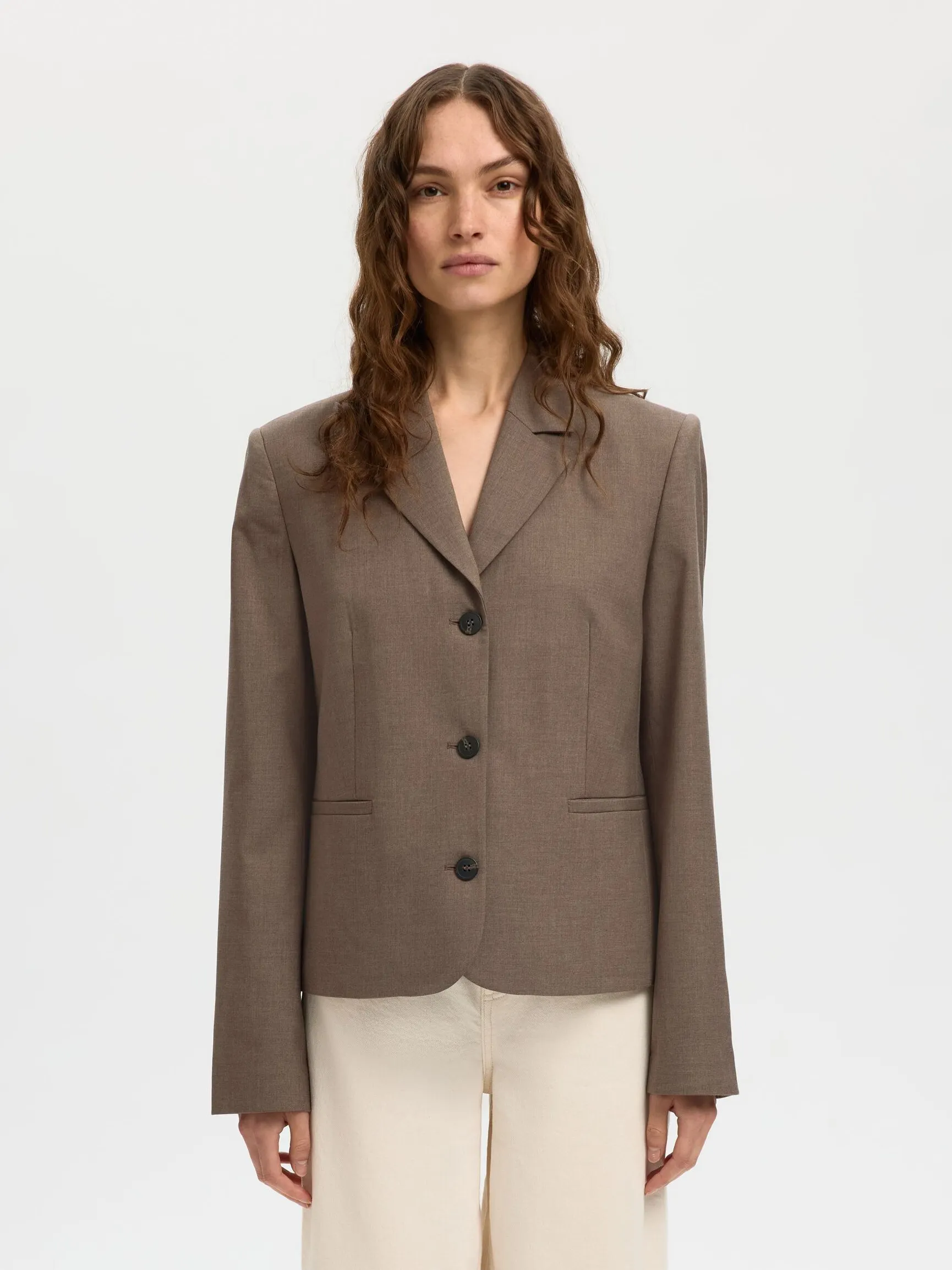 VISKOSEBLANDING BLAZER