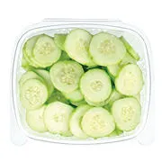 H-E-B Fresh Cut Cucumber Slices - Large, Avg. 1.2 lbs