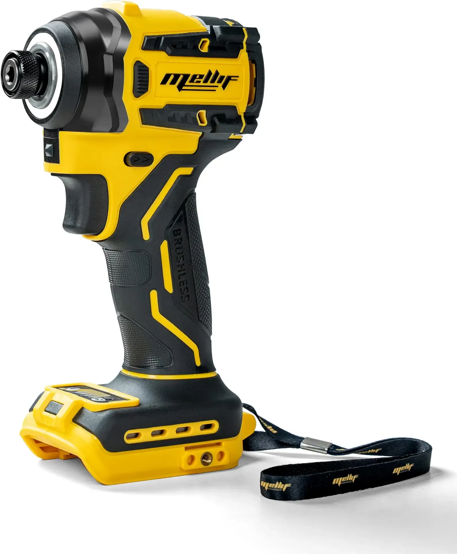 1/4-Inch Impact Driver Compatible with Dewalt 20V 60V Max Battery (Tool Only), 2212 in-lbs Torque, 4-Speed, Brushless Motor, LED Light