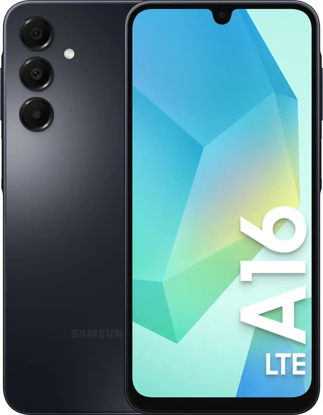 Samsung Galaxy A16 LTE smarttelefon 4/128GB (sort)