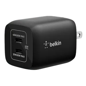 Cargador Belkin Gan Usb-C 65W Pps Negro