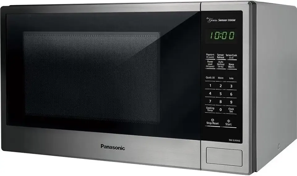 Panasonic NN-SU696S Microwave Oven, 1.3 Cft, Stainless Steel/Silver