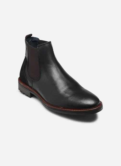 Enkellaarzen en boots Wabella heren zwart