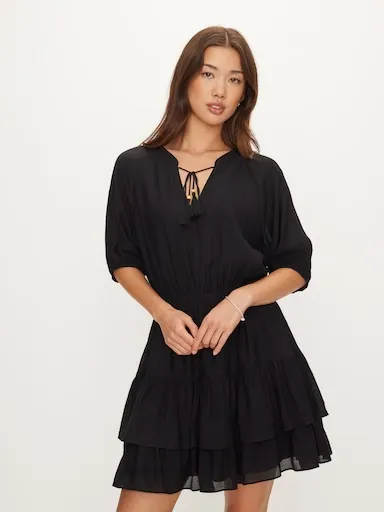 Camille Frill Mini Dress