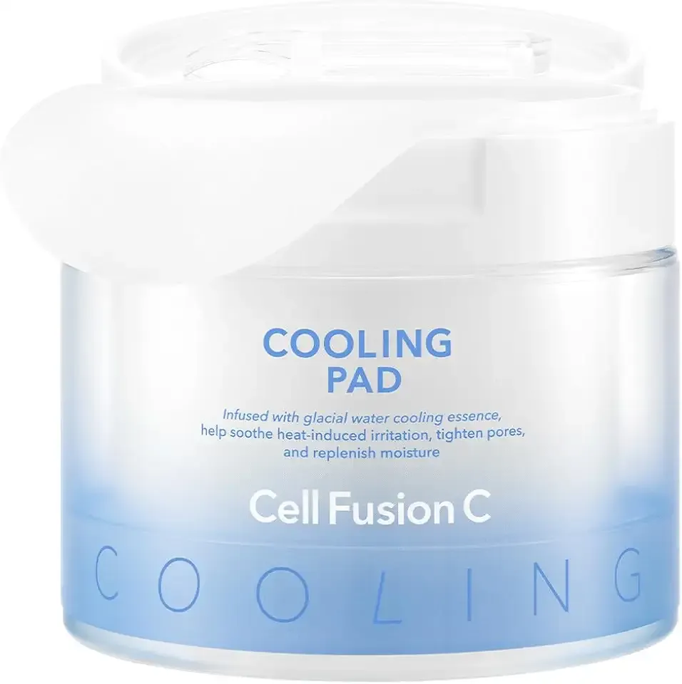 Cell Fusion C Post Alpha Cooling Pad – Hydrating & Cooling Korean Toner Pads | Panthenol & Glacier Water | Hydrating, Depuffing, Pore Care | 70 Pads / 6.08 fl.oz.