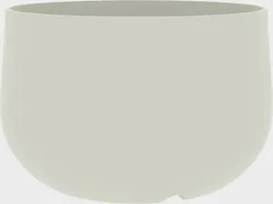 Vaso Urbano Acaya in polietilene bianco H 56 x ø 84 cm