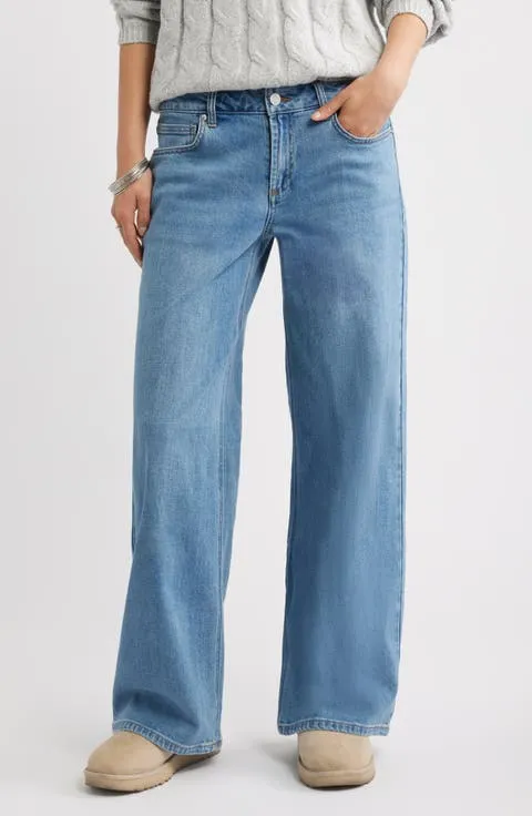 BP. Low Rise Baggy Wide Leg Jeans