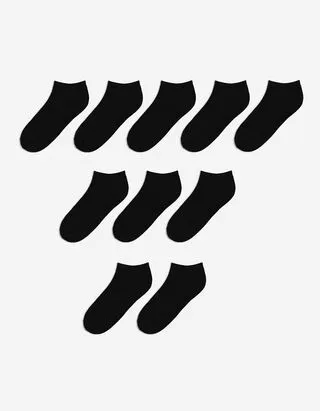 Calze sneakers - Confezione da 10 pezzi