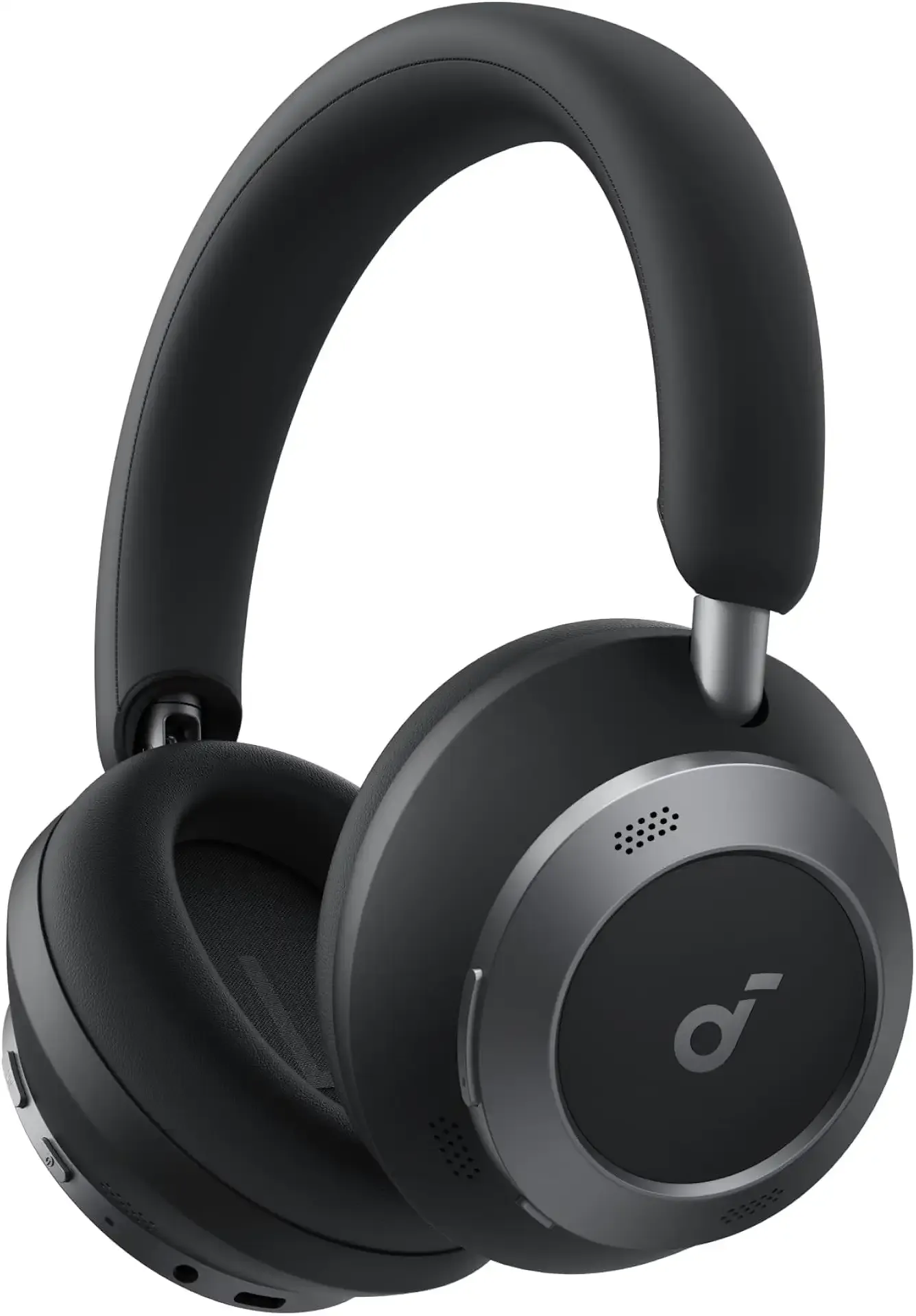 Soundcore Anker Space One Pro Wireless Over-Ear Headphones, Foldable Design | Adaptive Active Noise Cancelling, 60H Playtime, Hi-Res LDAC, multipoint connection, 6-Mic Calls, 5-Min Charge for 8 Hrs