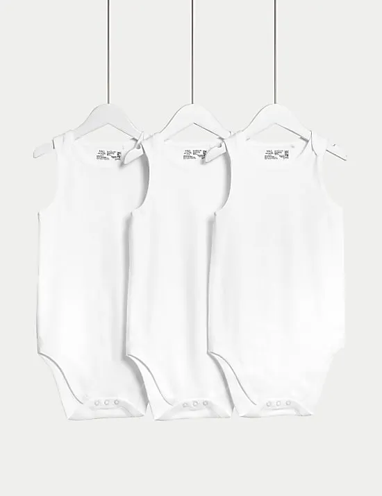 3 Pack Adaptive Bodysuits (3-16 Yrs)