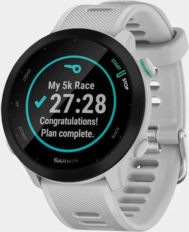 Forerunner 55, GPS-løpeklokke - Hvit