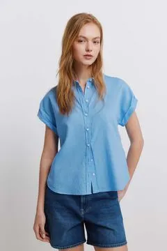 Camisa básica oxford