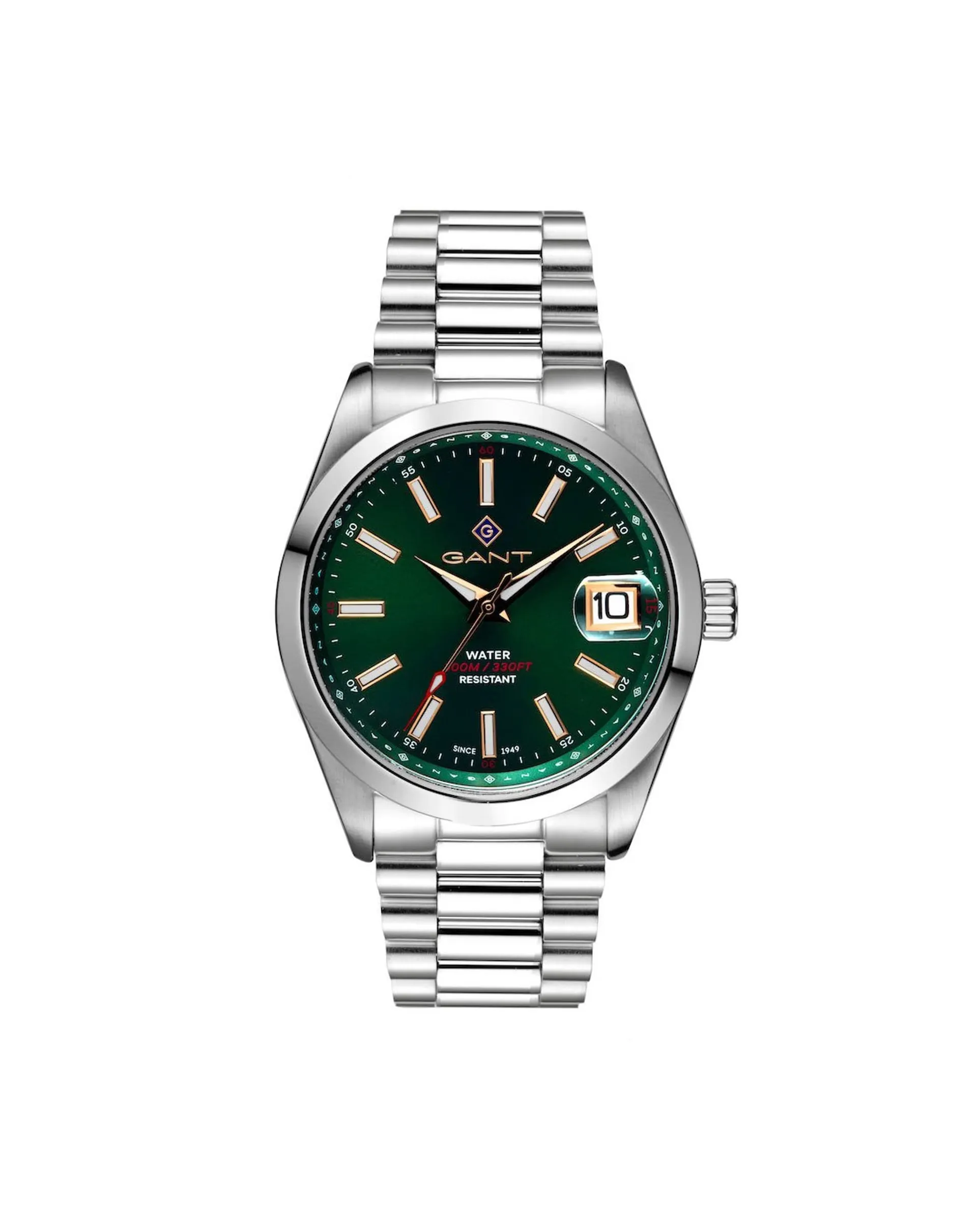 Eastham herreklokke i stål (42mm)999