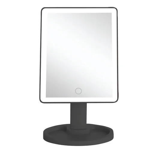 Coby Glow Station LED Mirror - Black