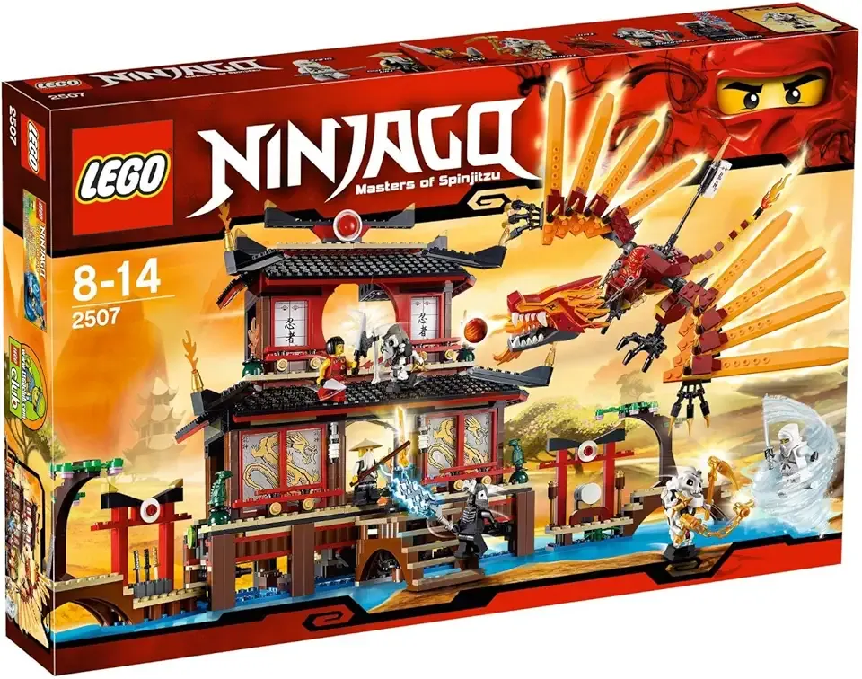 Ninjago Fire Temple 2507