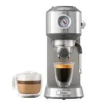 Cafetera espresso 1 L plateada EM7200