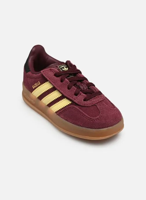 Lage sneakers GAZELLE INDOOR CF E bordeaux