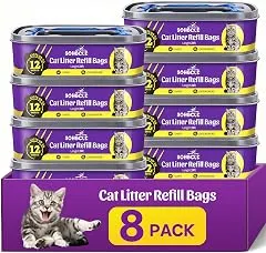 Cat Litter Refill Bags Fits Litter Genie Stan…