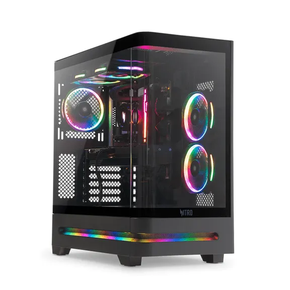 Deal, Acer Nitro Desktop, AMD Ryzen 9 9900X, AMD Radeon RX 9070 XT 1557 Peak with 16 GB GDDR6 Video Memory, 16GB, 1TB SSD, N85-100-UW37, Black, New Now $1,699.00 Was $2,299.99