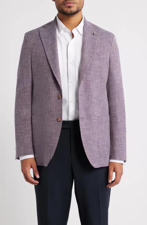 Jack Victor Hamptom Basketweave Comfortwear Sport Coat