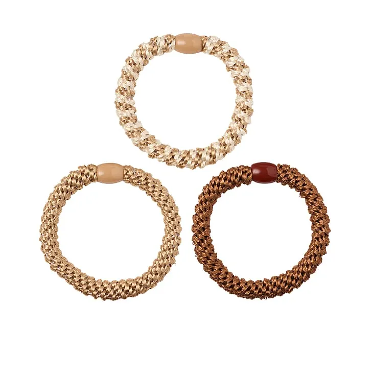 Woven Hair Ties 3-pack