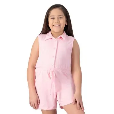 Jumper Fantastic Niña Sin Mangas Cuello Camisero