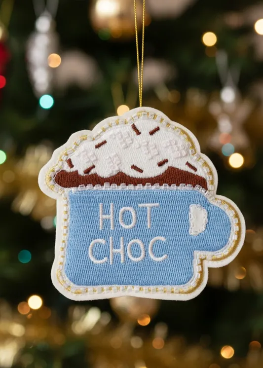 Hanging ornament - Hot chocolate ...