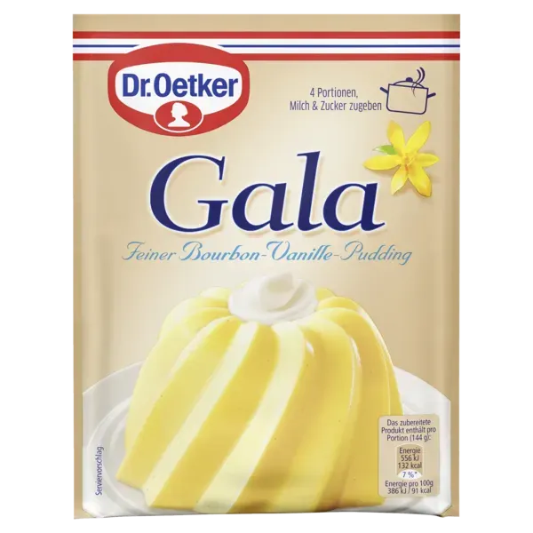Dr. Oetker Gala Pudding verschiedene Sorten