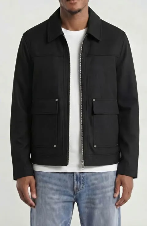 Faux Suede Jacket