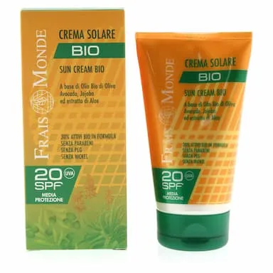 Crema solare BIO SPF 20 150ml